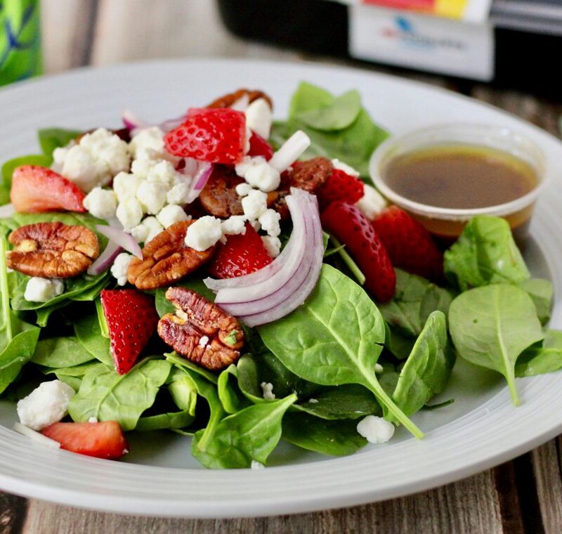 lunch recepten met aardbeien